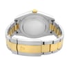 Back View Of {Caseback} Back Case And Closed Stainless and Solid Gold Band Of Rolex 116333BKAO Watch Pre Owned Condition