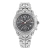 Front Full View Of TAG Heuer CT1111.BA0550 Stainless Steel Watch Pre Owned Condition {Product Condition}