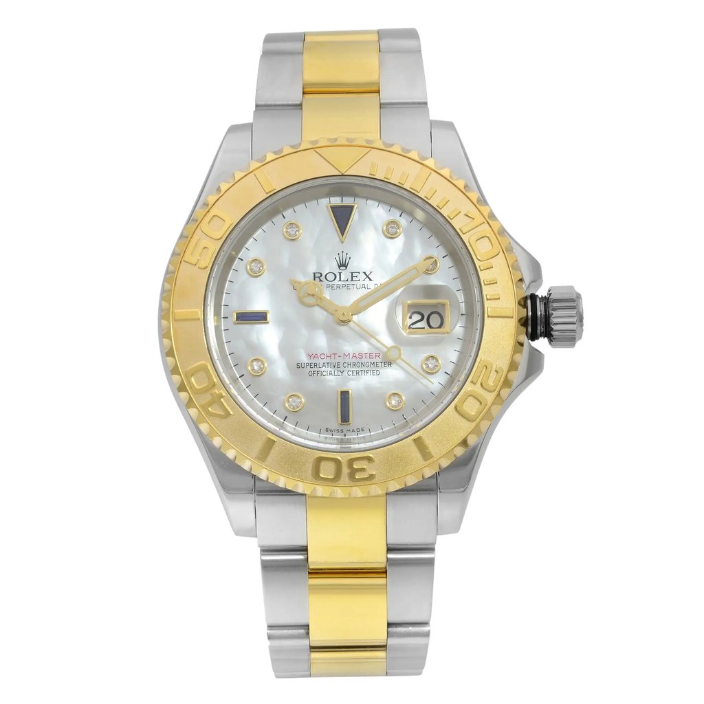 Front Full View Of Rolex 16623 Stainless Steel Watch Pre Owned Condition {Product Condition}