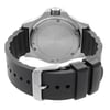 Back View Of Solid Back Case And Closed Rubber Band Of Victorinox 241682.1 Watch Display Model Condition