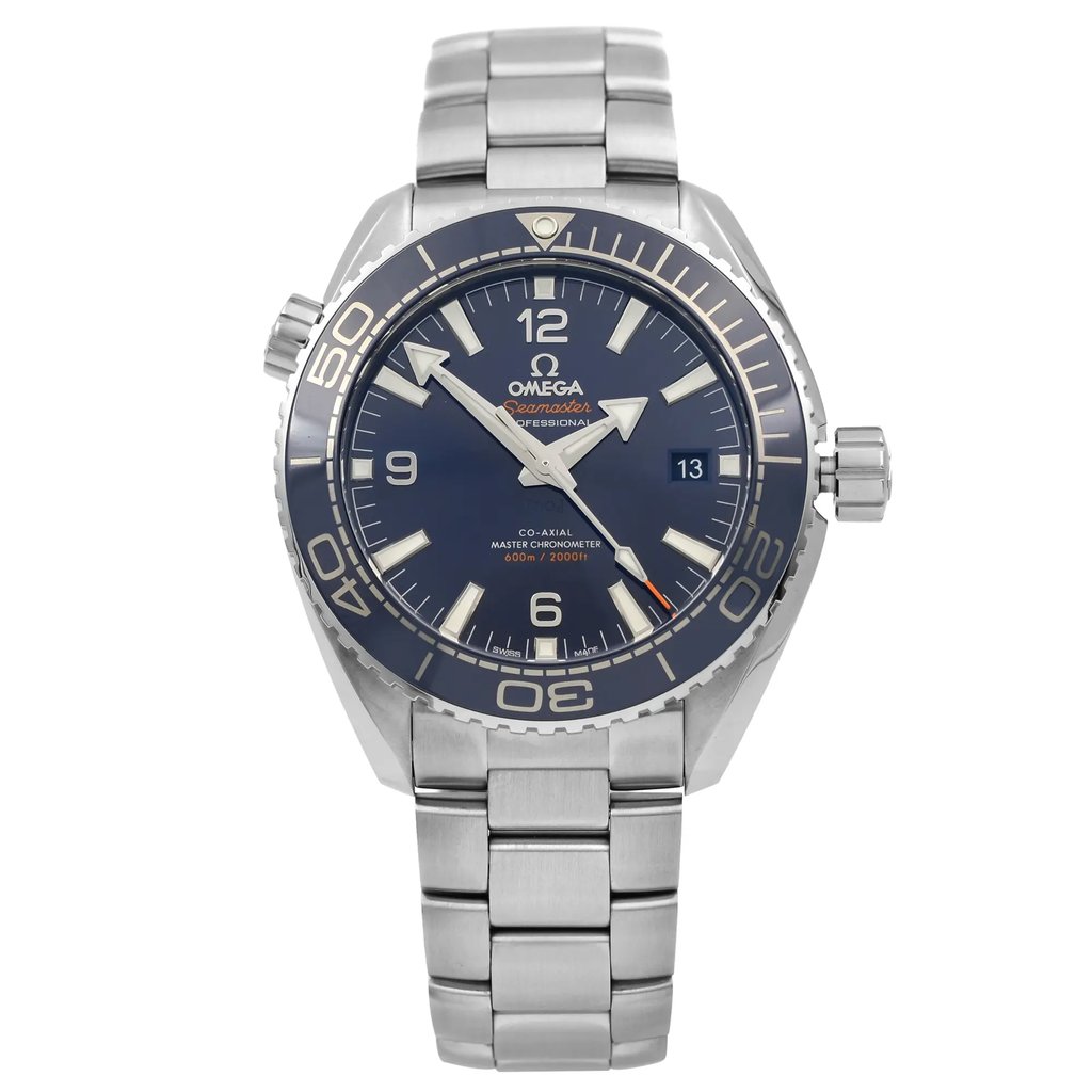 Front Full View Of OMEGA 215.30.44.21.03.001 Stainless Steel Watch Unworn Condition {Product Condition}
