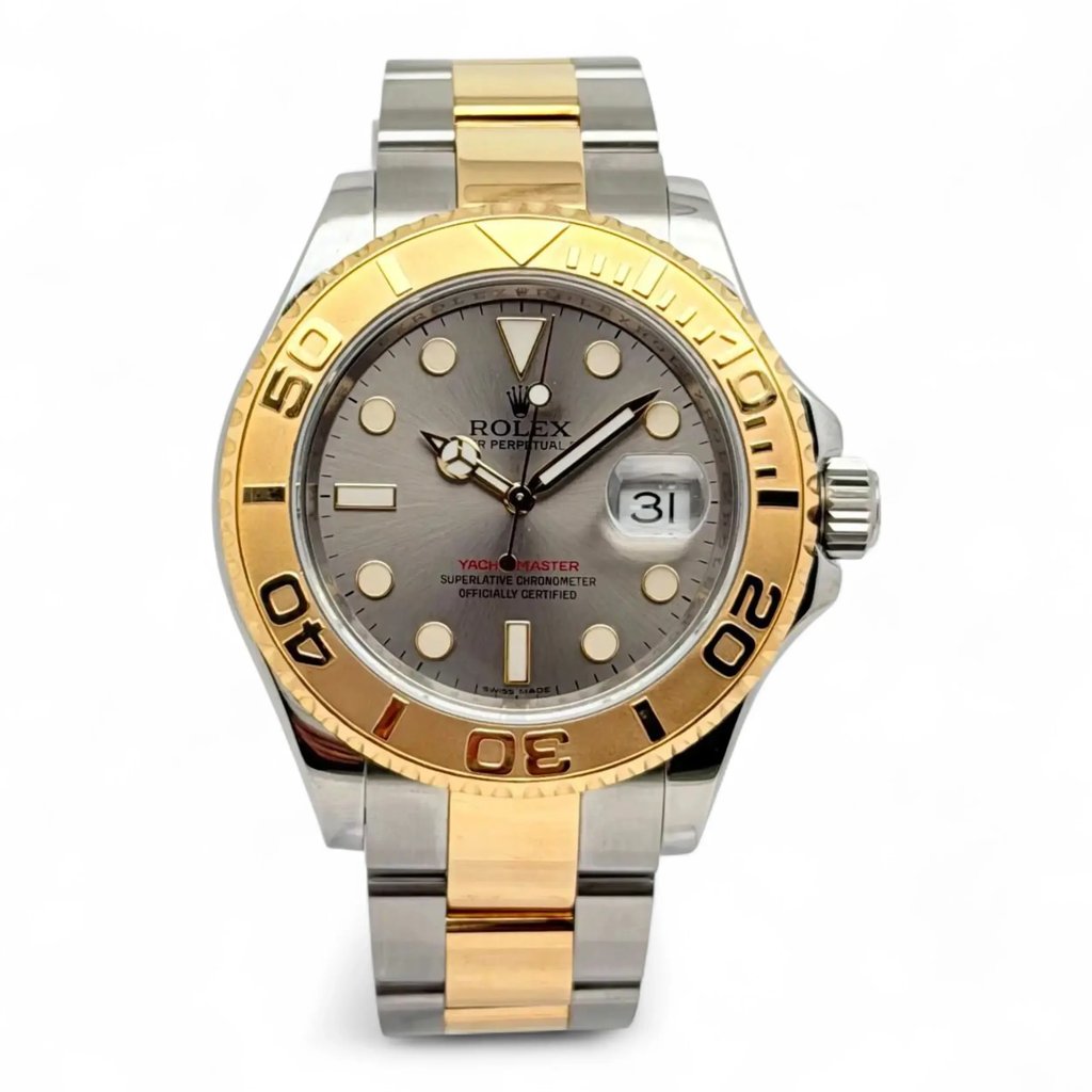 Front Full View Of Rolex 16623 Stainless Steel Watch Pre Owned Condition {Product Condition}