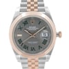 Up Close Front Facing Picture Of Rolex 126301 Stainless Steel Watch New Condition