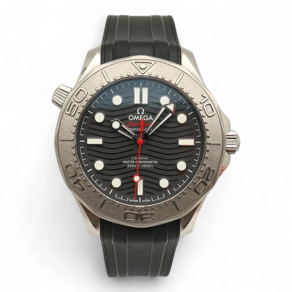 Front Full View Of OMEGA 210.32.42.20.01.002 Stainless Steel Watch Pre Owned Condition Good