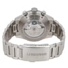 Back View Of Exhibition Back Case And Closed Stainless Steel Band Of Longines L3.821.4.93.6 Watch Unworn Condition