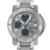 Up Close Front Facing Picture Of Baume & Mercier 65390 Stainless & Titanium Watch Pre Owned Condition