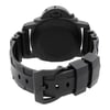 Back View Of Solid Back Case And Closed Rubber Band Of Panerai PAM00616 Watch Pre Owned Condition