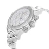 View Of Crown Facing Side Of Breitling A1337011/A699-135A Stainless Steel Watch Display Model Condition