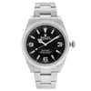Front Full View Of Rolex 214270 Stainless Steel Watch Unworn Condition {Product Condition}
