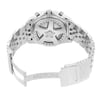 Back View Of {Caseback} Back Case And Open Stainless Steel Band Of Breitling A4436212/G573-970A Watch Pre Owned Condition