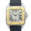 Up Close Front Facing Picture Of Cartier W20072X7 Stainless Steel Watch Pre Owned Condition