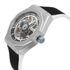 View Of Crown Facing Side Of Noda Aero Series-1 Stainless Steel Watch New Condition