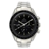 Front Full View Of OMEGA 3590.50.00 Stainless Steel Watch Pre Owned Condition Good
