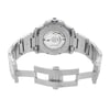 Back View Of Screwback Back Case And Open Stainless Steel Band Of Cartier W7100015 Watch Pre Owned Condition