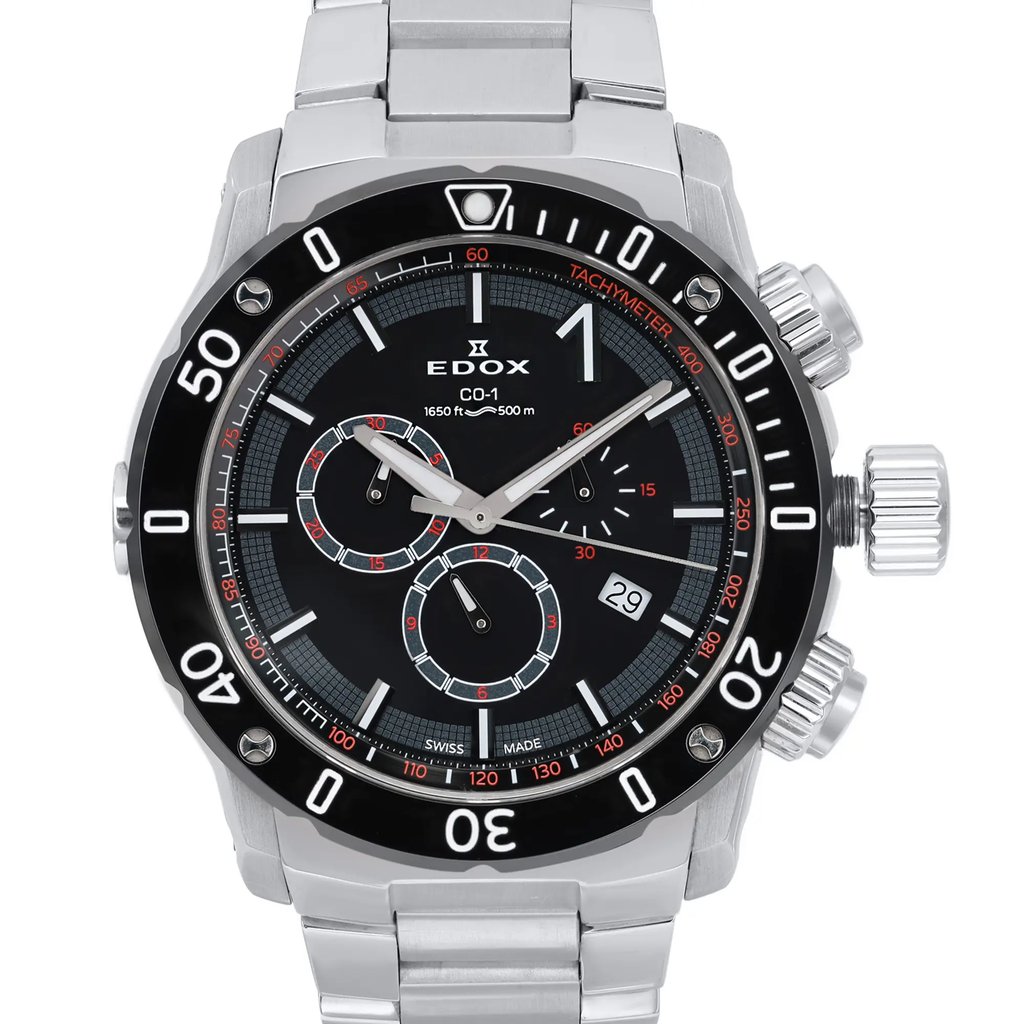 2nd image of Edox CO-1 Wristwatch, PreOwned condition