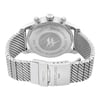 Back View Of {Caseback} Back Case And Closed Stainless Steel Band Of Breitling AB0510U0-A732-152A Watch Display Model Condition