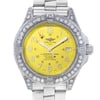 Up Close Front Facing Picture Of Breitling A17360 Stainless Steel Watch Pre Owned Condition