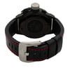 Back View Of Solid Back Case And Closed Leather Band Of TW Steel CE1033 Watch Pre Owned Condition