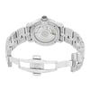 Back View Of {Caseback} Back Case And Open Stainless Steel Band Of RAYMOND WEIL 2843-ST-00608 Watch Pre Owned Condition