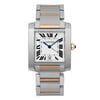 Front Full View Of Cartier W51005Q4 Stainless Steel Watch Pre Owned Condition Excellent