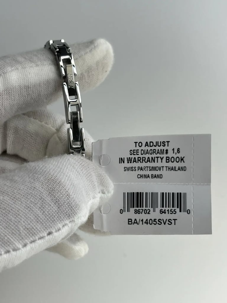 7th image of Badgley Mischka Badgley Mischka BA/1405SVST Wristwatch, Unworn condition