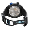 Back View Of Exhibition Back Case And Open Rubber,Nylon Band Of HYT H01704 Watch Unworn Condition