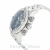 View Of Crown Facing Side Of Breitling A13370 Stainless Steel Watch Pre Owned Condition