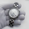Front Full View Of Michael Kors MK6575 Stainless Steel Watch New With Defects Condition {Product Condition}
