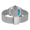 Back View Of Snap Back Case And Closed Stainless Steel Band Of Gucci YA1265001 Watch New With Defects Condition