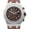 Up Close Front Facing Picture Of Audemars Piguet 26470st.oo.a820cr.01 Stainless Steel Watch Unworn Condition