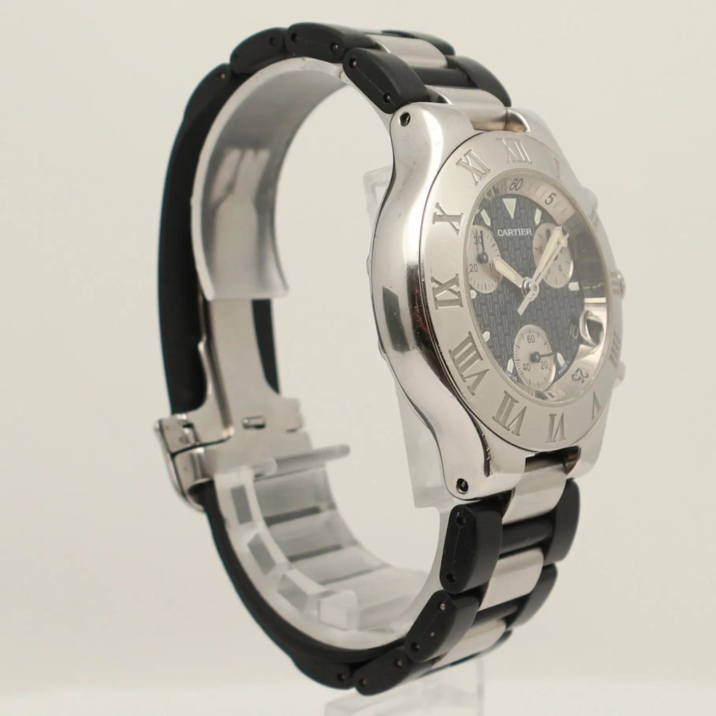 3rd image of Cartier Chronoscaph Wristwatch, PreOwned condition