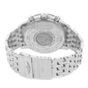 Back View Of {Caseback} Back Case And Closed Stainless Steel Band Of Breitling A1937012/C883-443A Watch Pre Owned Condition