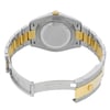 Back View Of Solid Back Case And Open Gold Band Of Rolex M126303-0005 Watch Unworn Condition