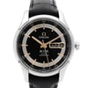 Up Close Front Facing Picture Of OMEGA 431.63.41.22.01.001 White Gold Watch Unworn Condition