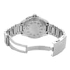 Back View Of {Caseback} Back Case And Open Stainless Steel Band Of TAG Heuer WAY111Z.BA0910 Watch Pre Owned Condition