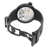Back View Of Exhibition Back Case And Open Rubber Band Of HYT H01059-A Watch New Condition