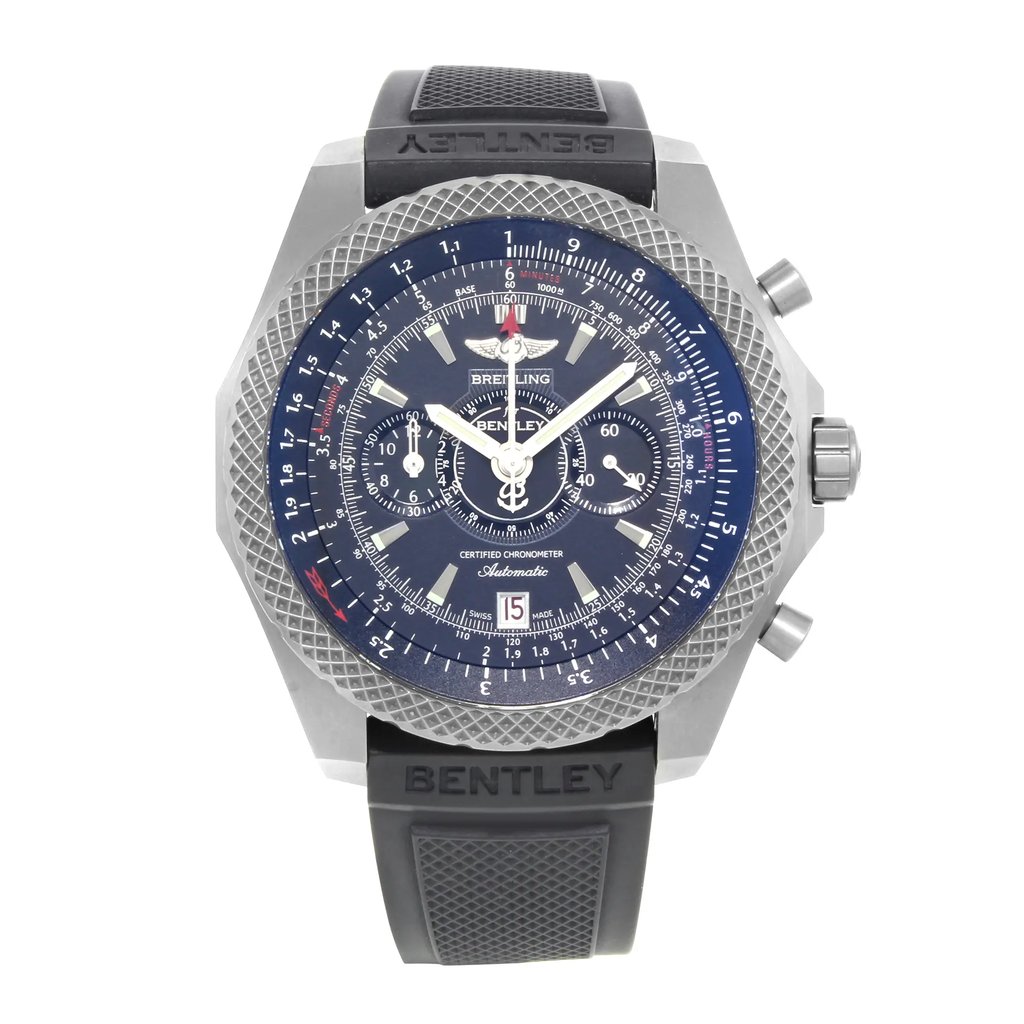 Front Full View Of Breitling E2736522/BC63-220S Titanium Watch Pre Owned Condition {Product Condition}