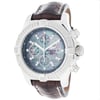 Up Close Front Facing Picture Of Breitling A13370 Stainless Steel Watch Pre Owned Condition