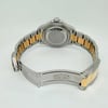 Back View Of Screwback Back Case And Open Stainless Steel Band Of Rolex 16623 Watch Pre Owned Condition