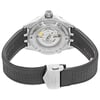 Back View Of {Caseback} Back Case And Closed Rubber Band Of TAG Heuer WAJ2119.FT6015 Watch Pre Owned Condition