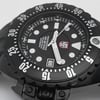 Up Close Front Facing Picture Of Luminox XS.1511 Stainless Steel Watch Pre Owned Condition