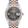 Up Close Front Facing Picture Of Rolex 126231 Stainless Steel Watch New Condition