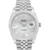 Up Close Front Facing Picture Of Rolex 126334 Stainless Steel Watch New Condition