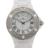 Up Close Front Facing Picture Of Giorgio Milano 863CWST01 Stainless Steel Watch Display Model Condition