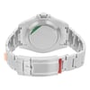 Back View Of {Caseback} Back Case And Closed Stainless Steel Band Of Rolex 216570 bk Watch Unworn Condition
