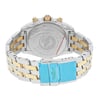 Back View Of {Caseback} Back Case And Closed Stainless and Solid Gold Band Of Breitling C13358 Watch Pre Owned Condition