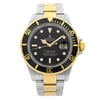 Front Full View Of Rolex 16613T Stainless Steel Watch Pre Owned Condition {Product Condition}