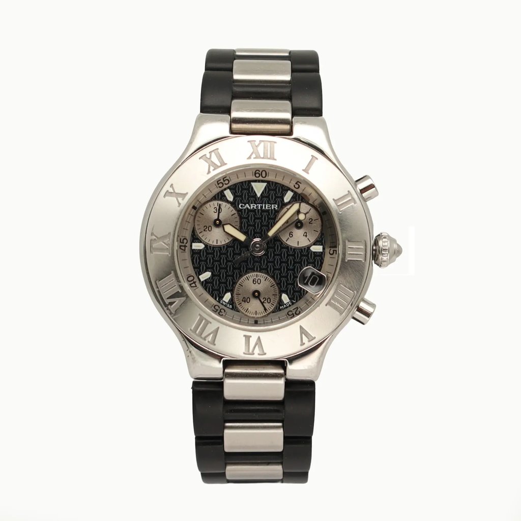 1st image of Cartier Chronoscaph Wristwatch, PreOwned condition