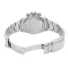 Back View Of Solid Back Case And Open Stainless Steel Band Of Rolex 116500LN Watch Pre Owned Condition