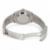 Back View Of Solid Back Case And Open Stainless Steel Band Of Rolex 126200 Watch Unworn Condition